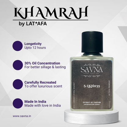 Khamrah | Lat*afa | Extrait de Parfum
