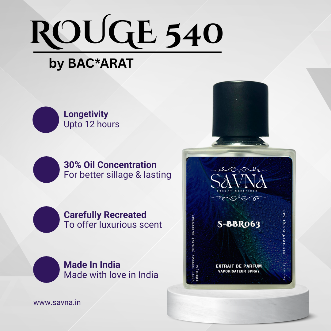 Rouge 540 | Bac*arat | Extrait de Parfum