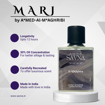Marj | Ahm*d Al M*ghr*bi | Extrait de Parfum