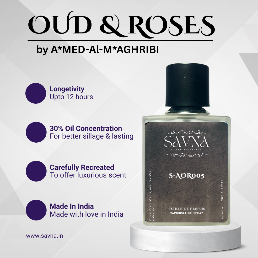 Oud & Roses | Ahm*d Al M*ghr*bi | Extrait de Parfum